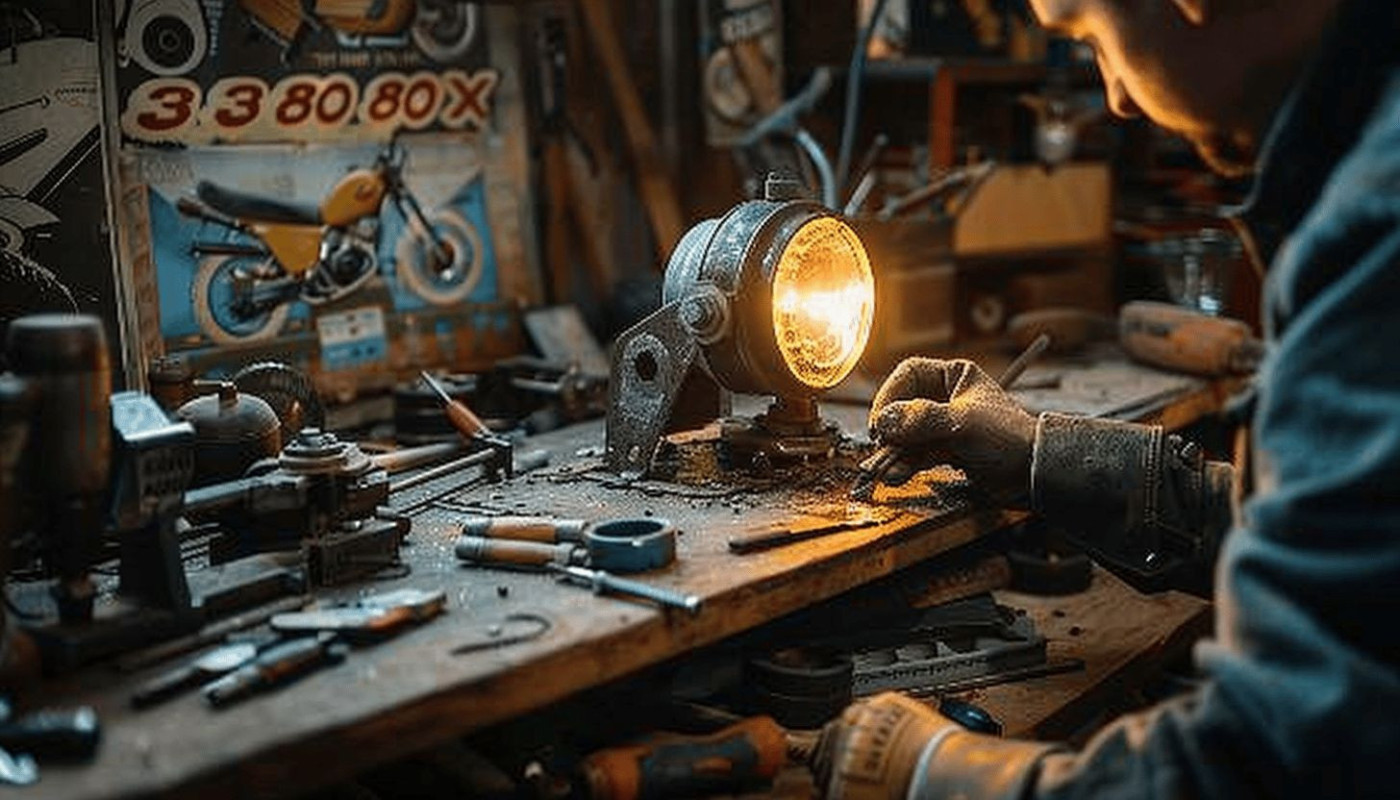 Guide pratique pour l'entretien et la réparation du phare de votre Solex 3800